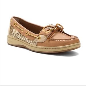 Sperry’s Top-Sider gold glitter